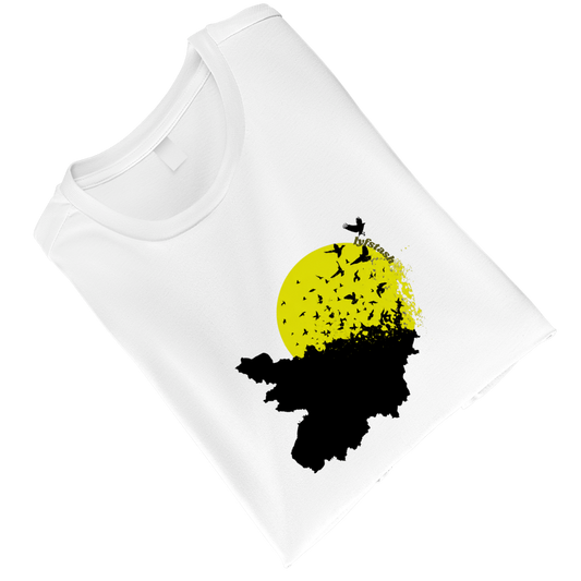 RisingSun White Unisex Standard Crew T-Shirt
