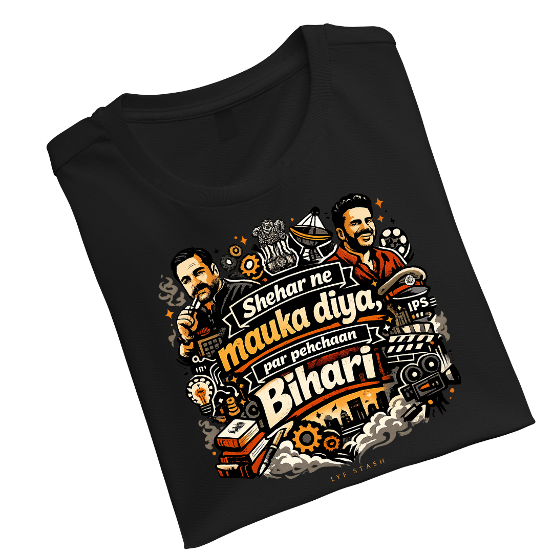 Mauka Bihar Unisex Standard Crew T-Shirt