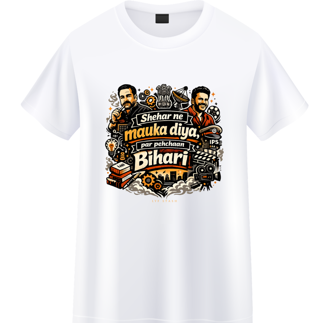Mauka Bihar Unisex Standard Crew T-Shirt