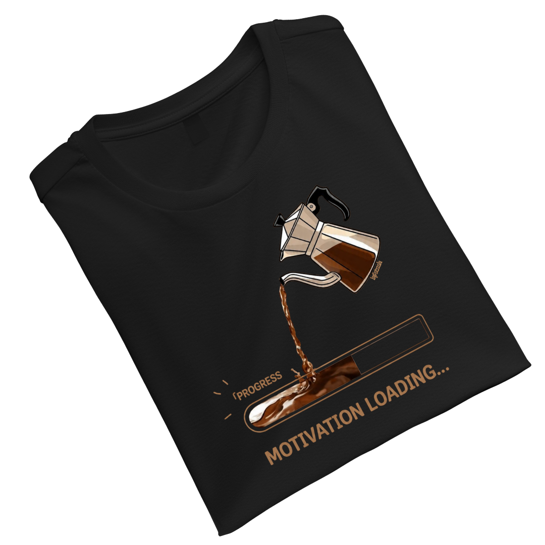 Coffee Motivation Unisex Standard Crew T-Shirt