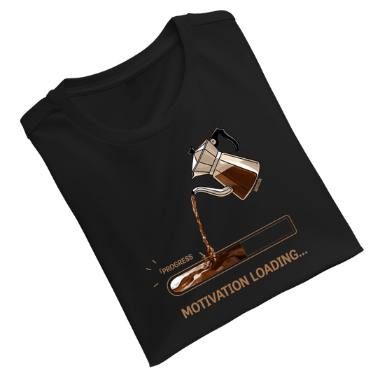 Coffee Motivation Unisex Standard Crew T-Shirt