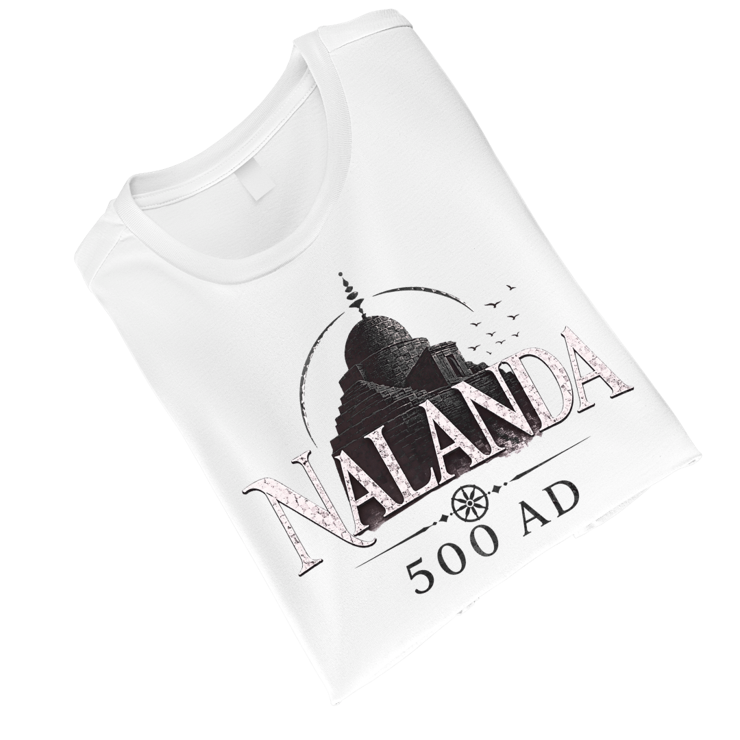 Nalanda500AD White Unisex Standard Crew T-Shirt