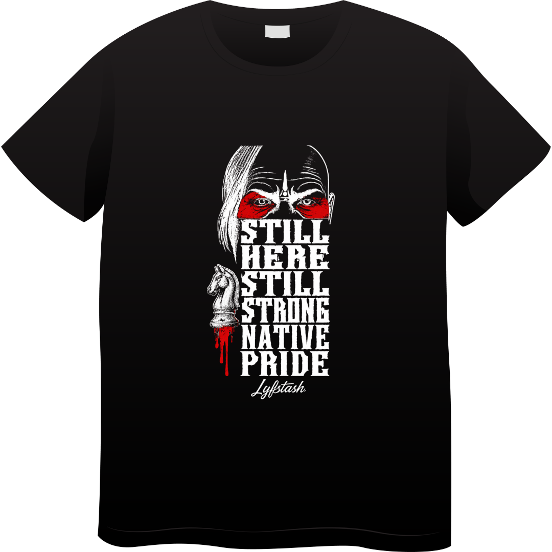 NativePride Black Unisex Standard Crew T-Shirt