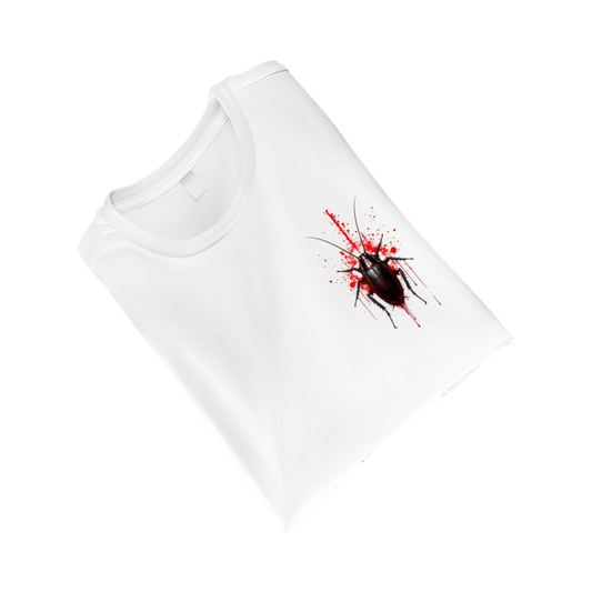 Side & Back Cockroach Too RAw Unisex Terry Oversized Tee