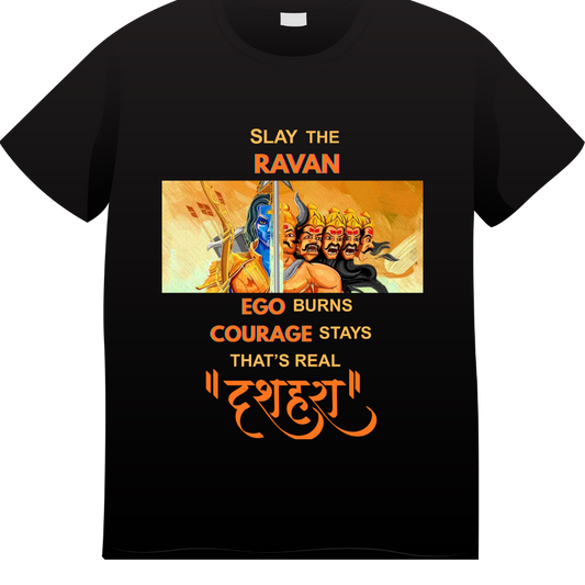SlayTheRavanBlack Crew T-Shirt