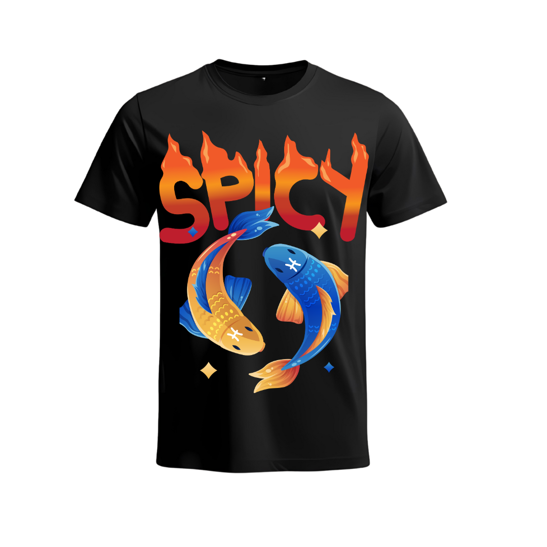 Spicy Pisces Crew T-Shirt