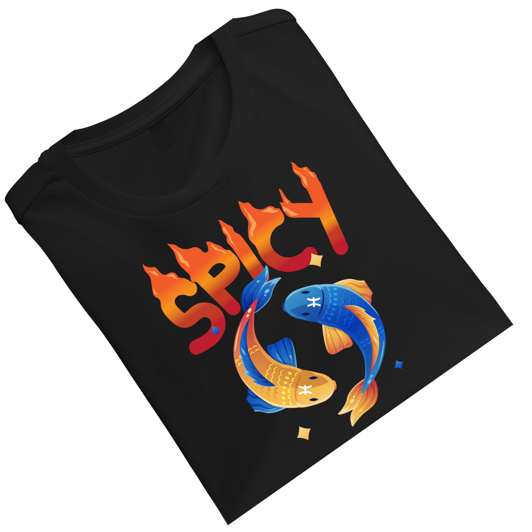 Spicy Pisces Crew T-Shirt