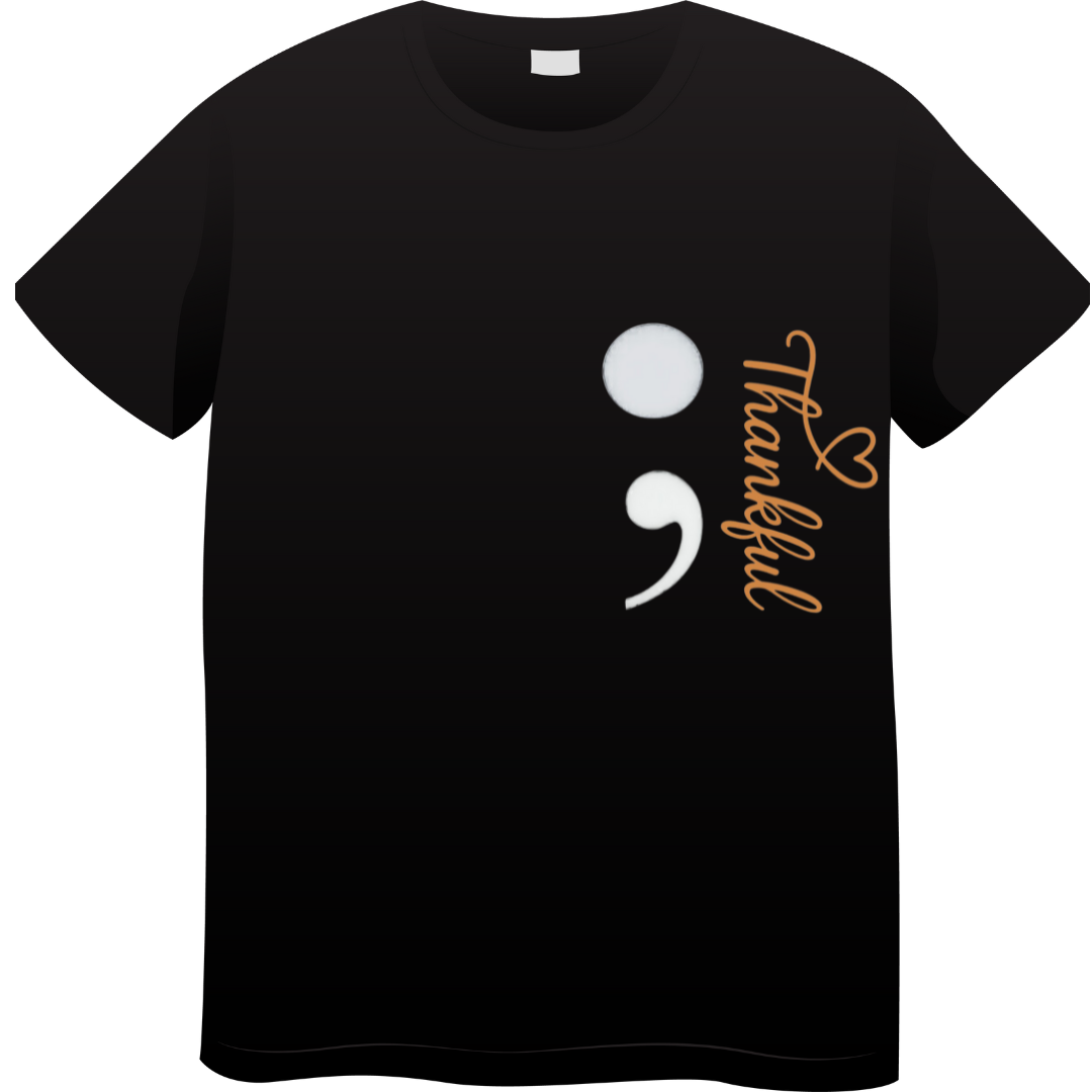 Couple Thankful Unisex Standard Crew T-Shirt