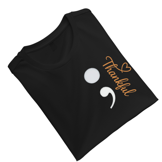 Couple Thankful Unisex Standard Crew T-Shirt