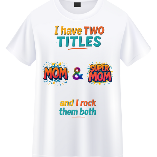 I have two titles D1 Standard Crew T-Shirt