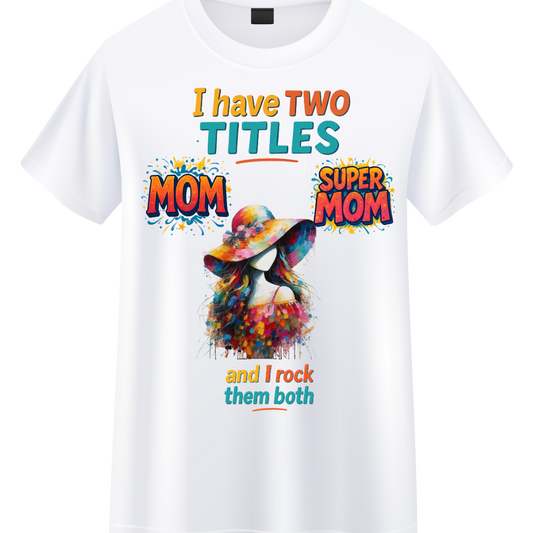 I have Two Titles D3 Standard Crew T-Shirt