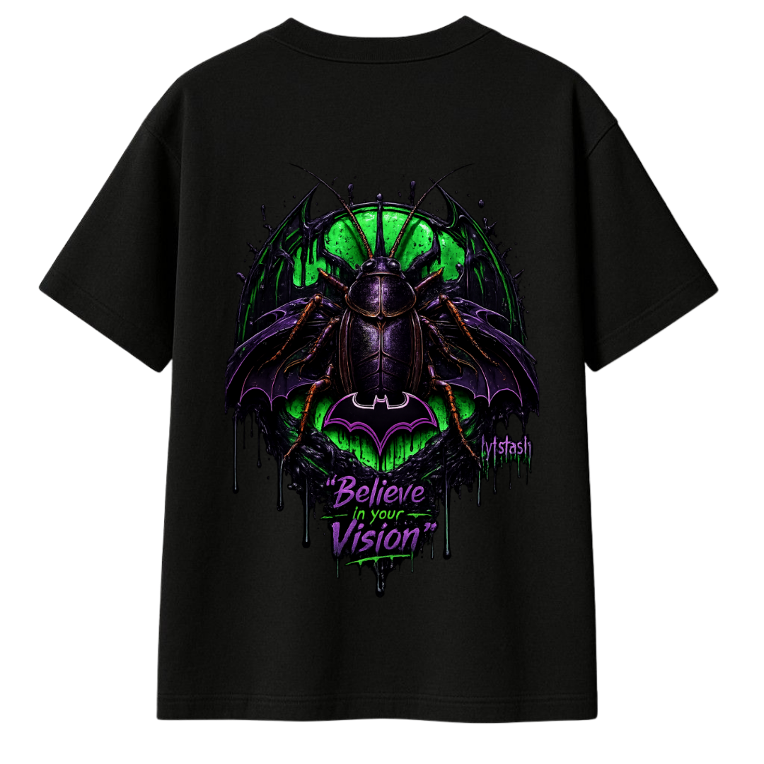 Side&Back Vision Unisex Terry Oversized Tee