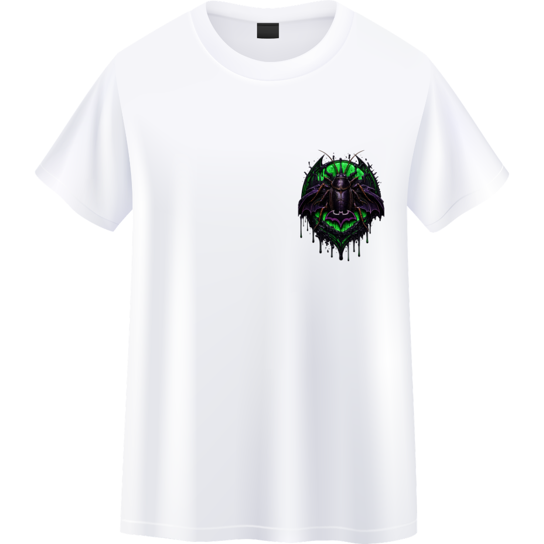Side & Back Cockroach Vision Unisex Standard Crew T-Shirt