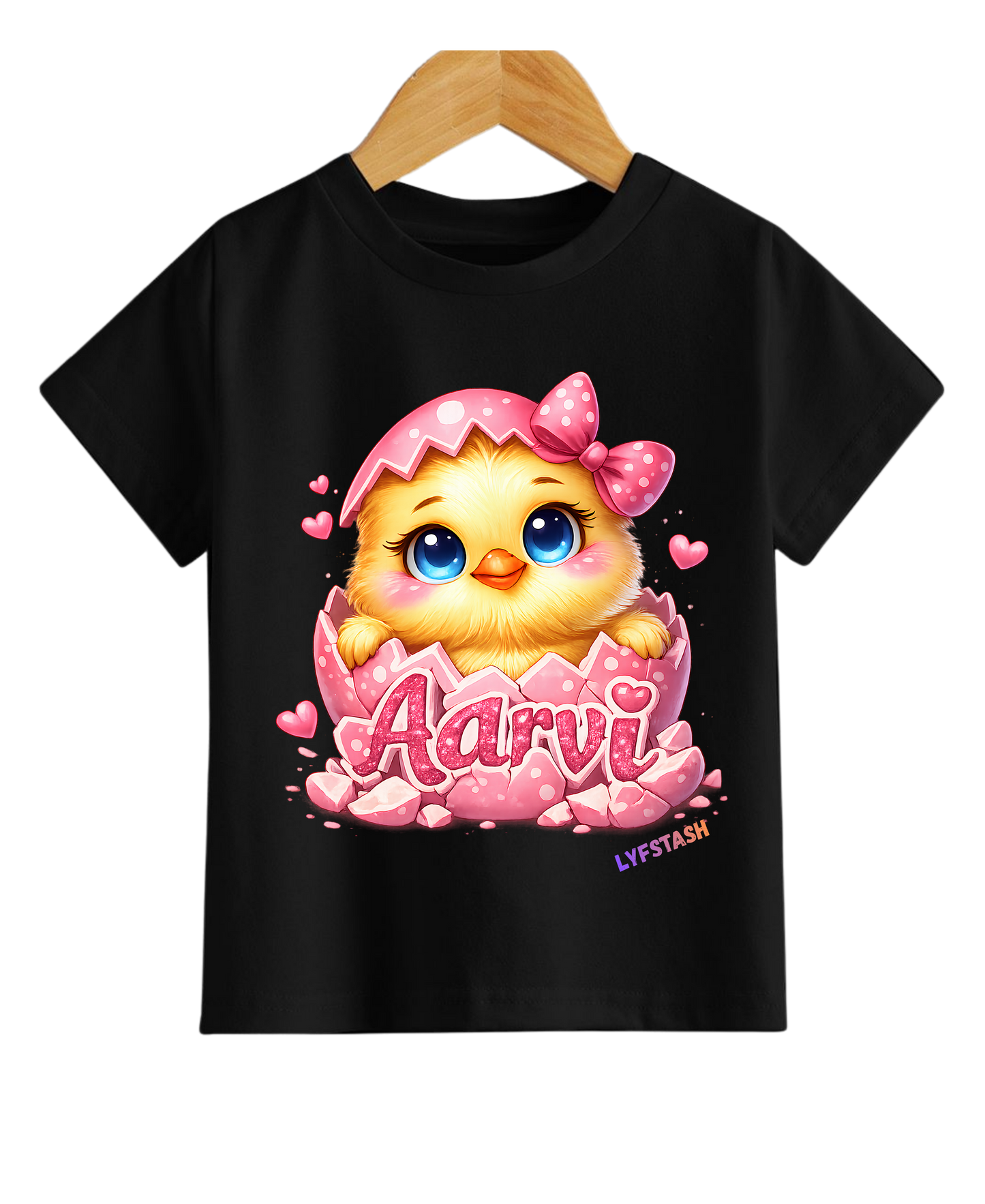 Aarvi Girl's Crew Neck T-Shirt