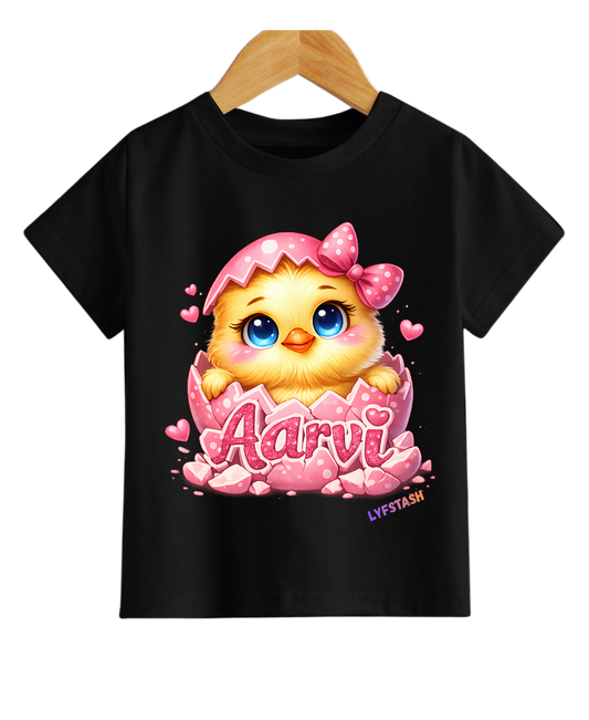 Aarvi Girl's Crew Neck T-Shirt