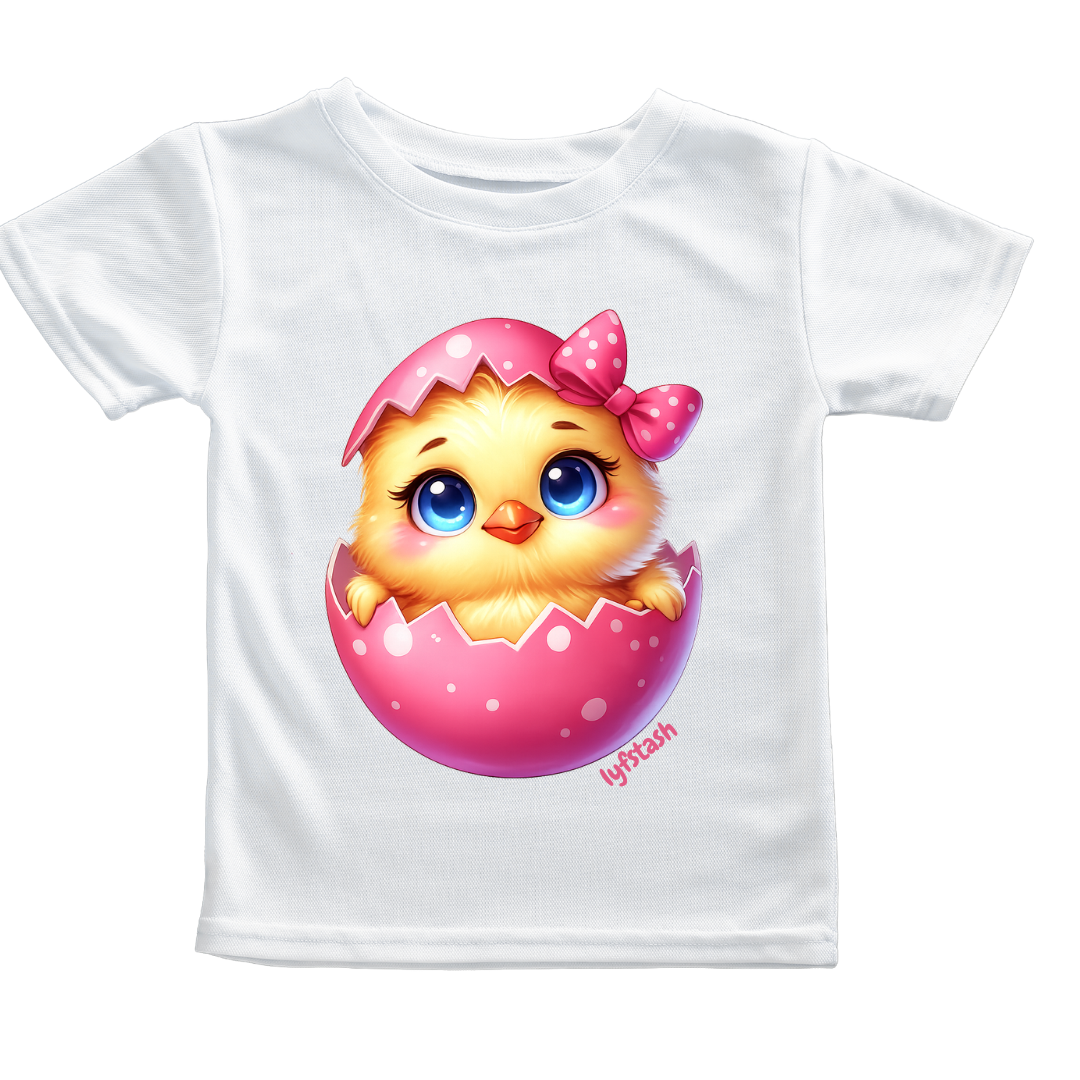 Girl's Kids Crew Neck T-Shirt