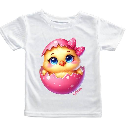 Girl's Kids Crew Neck T-Shirt