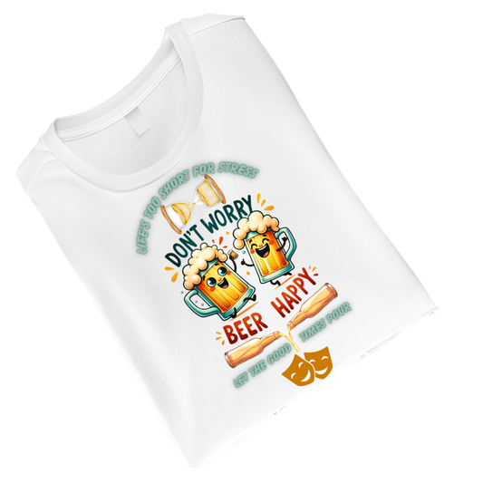 Don't Worry Beer Happy Crew T-shirt