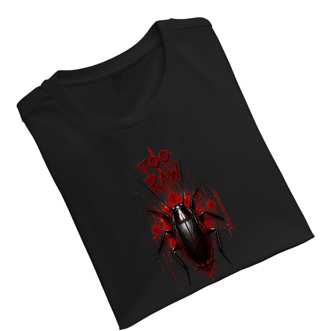 TooRawCockroach Unisex Standard Crew T-Shirt