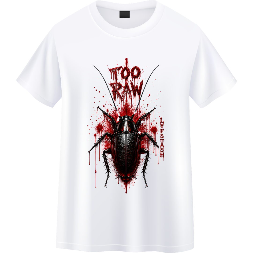 TooRawCockroach Unisex Standard Crew T-Shirt