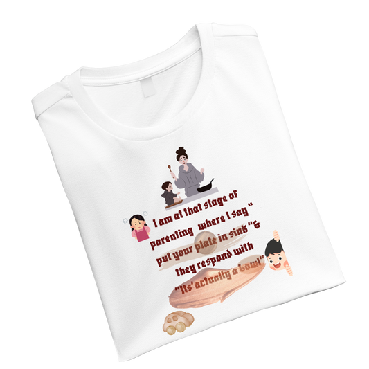 Its not a plate its a bowl Crew T-Shirt