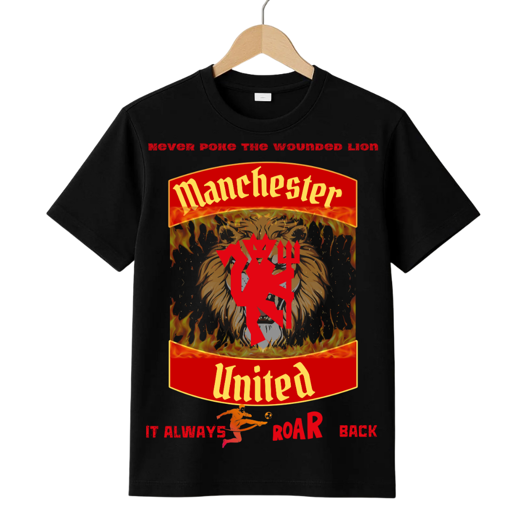 Manchester United Roars Back Crew T-Shirt