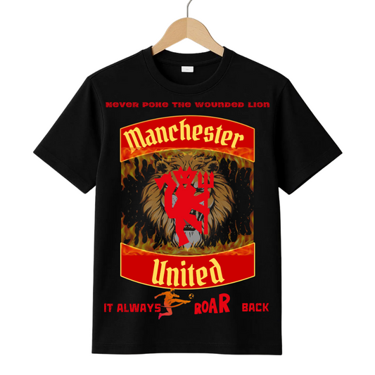 Manchester United Roars Back Crew T-Shirt