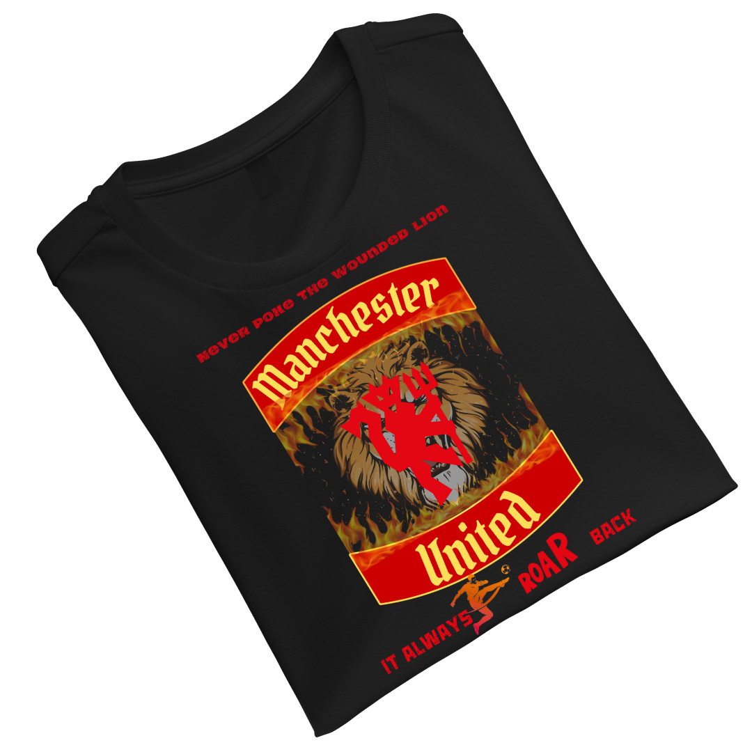 Manchester United Roars Back Crew T-Shirt