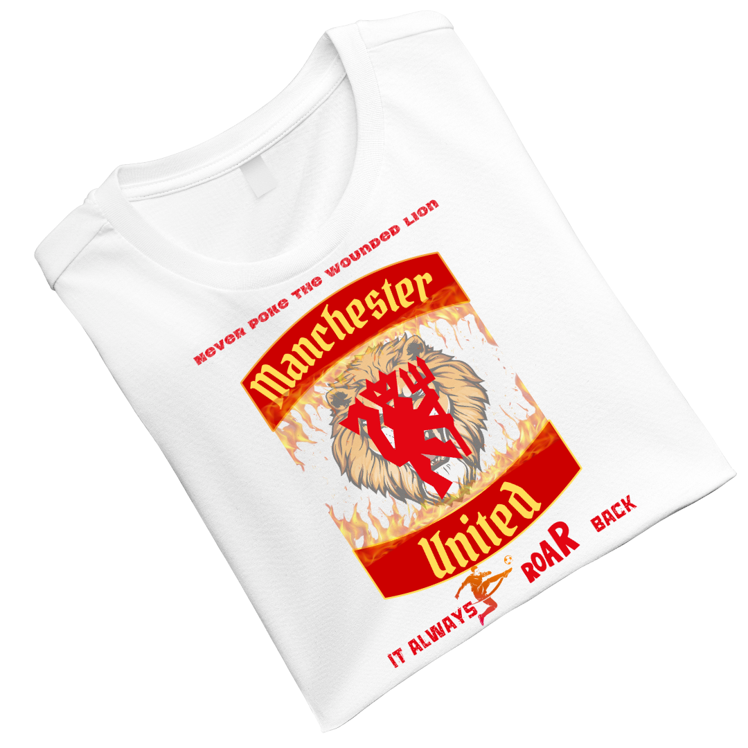 Manchester United Roars Back Crew T-Shirt