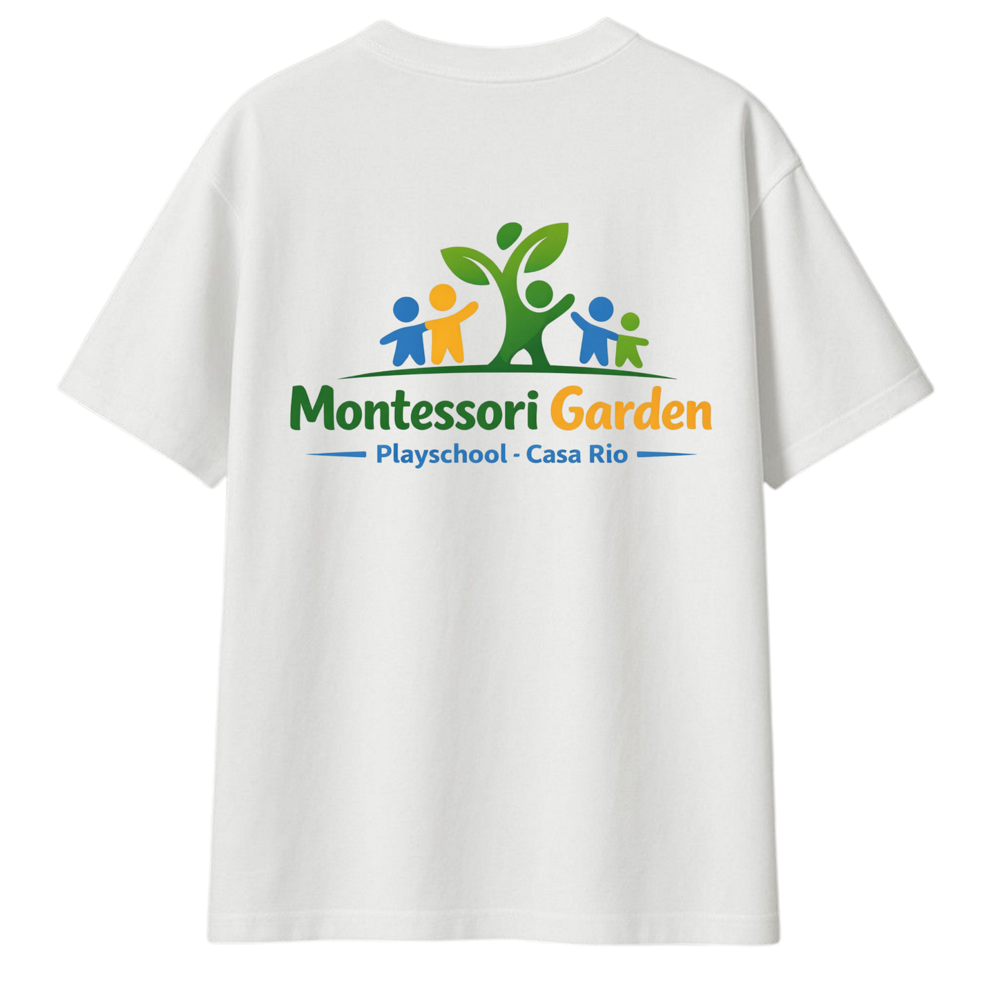 Montessori Black & White Unisex Standard Crew T-Shirt