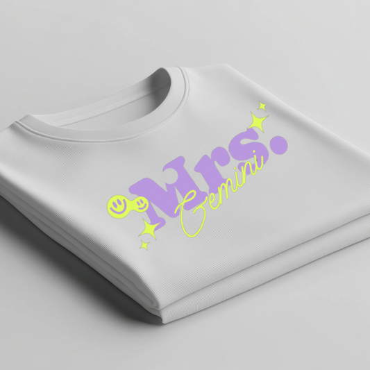 Mrs. Gemini Crew T-Shirt