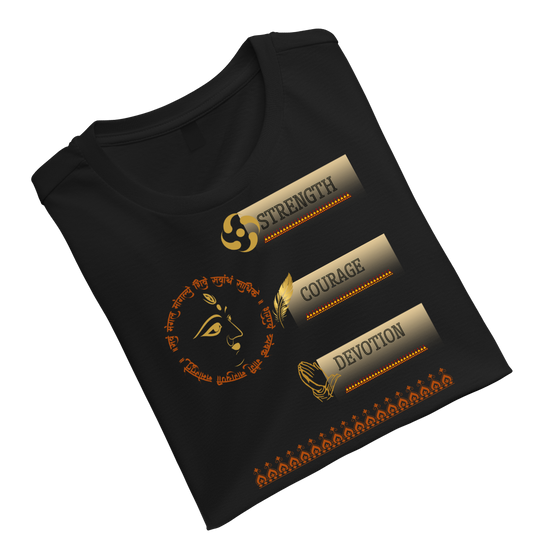 Strength Courage Devotion Crew T-Shirt