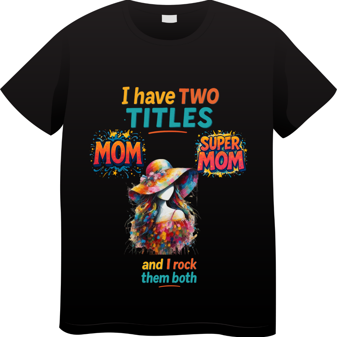 I have Two Titles D3 Standard Crew T-Shirt